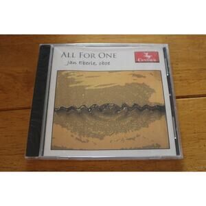 Jan Eberle All For One CD Centaur Records Oboe Classical Solo 2008 New Sealed